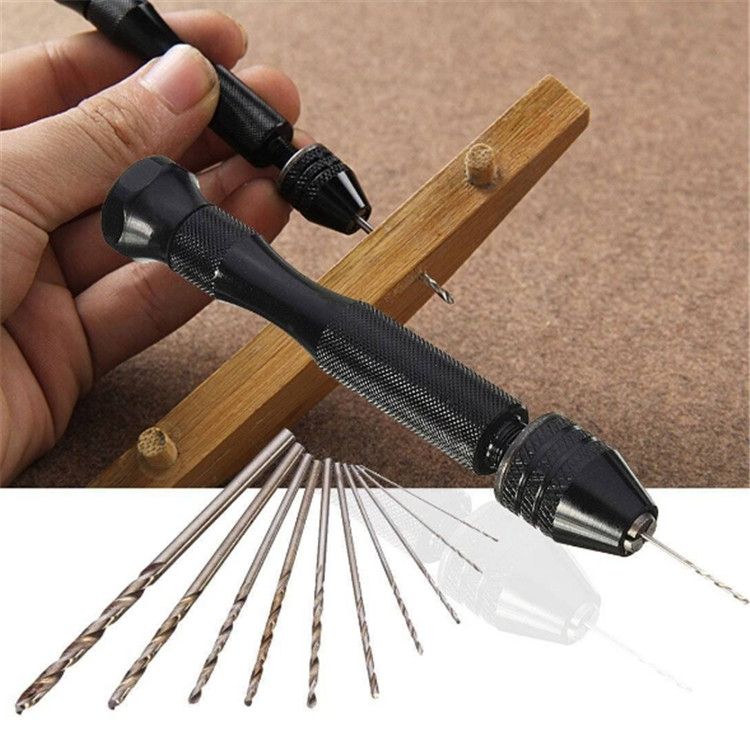 11 In1 Mini Manual Drill With Drill