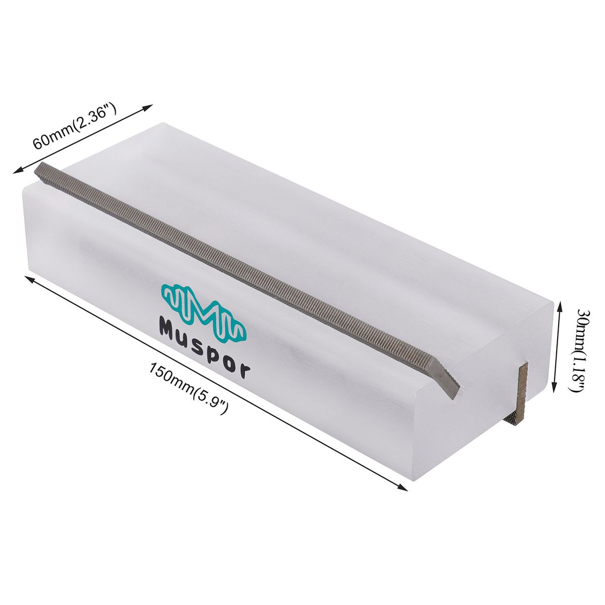Muspor Guitar Fret Crowning End Bevel-Flush Files Tool