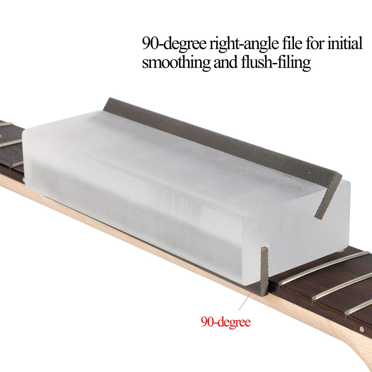 Muspor Guitar Fret Crowning End Bevel-Flush Files Tool