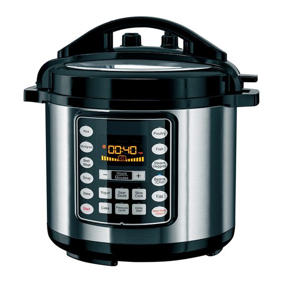 5.6L 12 In 1 Multi-Cooker Pot (Electric Pressure Pot)