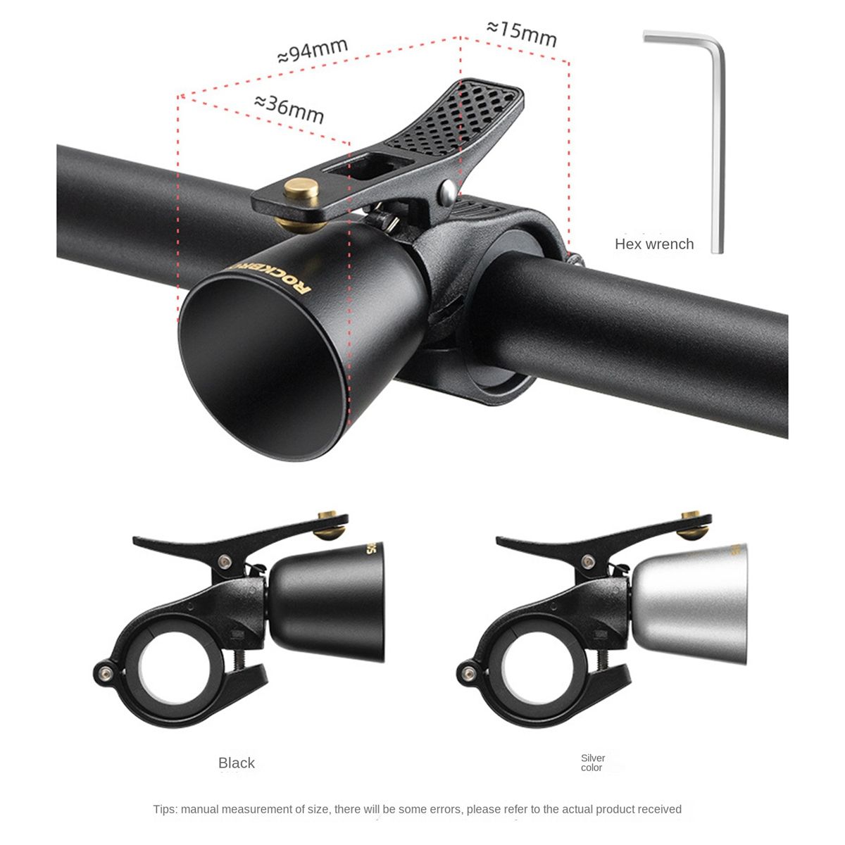 Bicycle Classical Retro Bike Loud Horn Cycling Handlebar