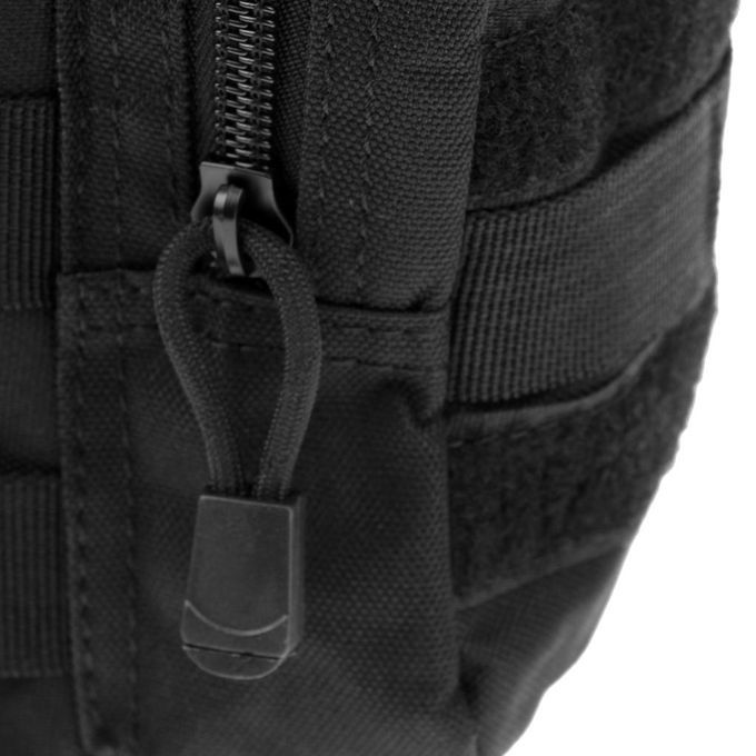 Black Molle Bottle Bag Outdoor  Water Kettle Bag Pouch Black