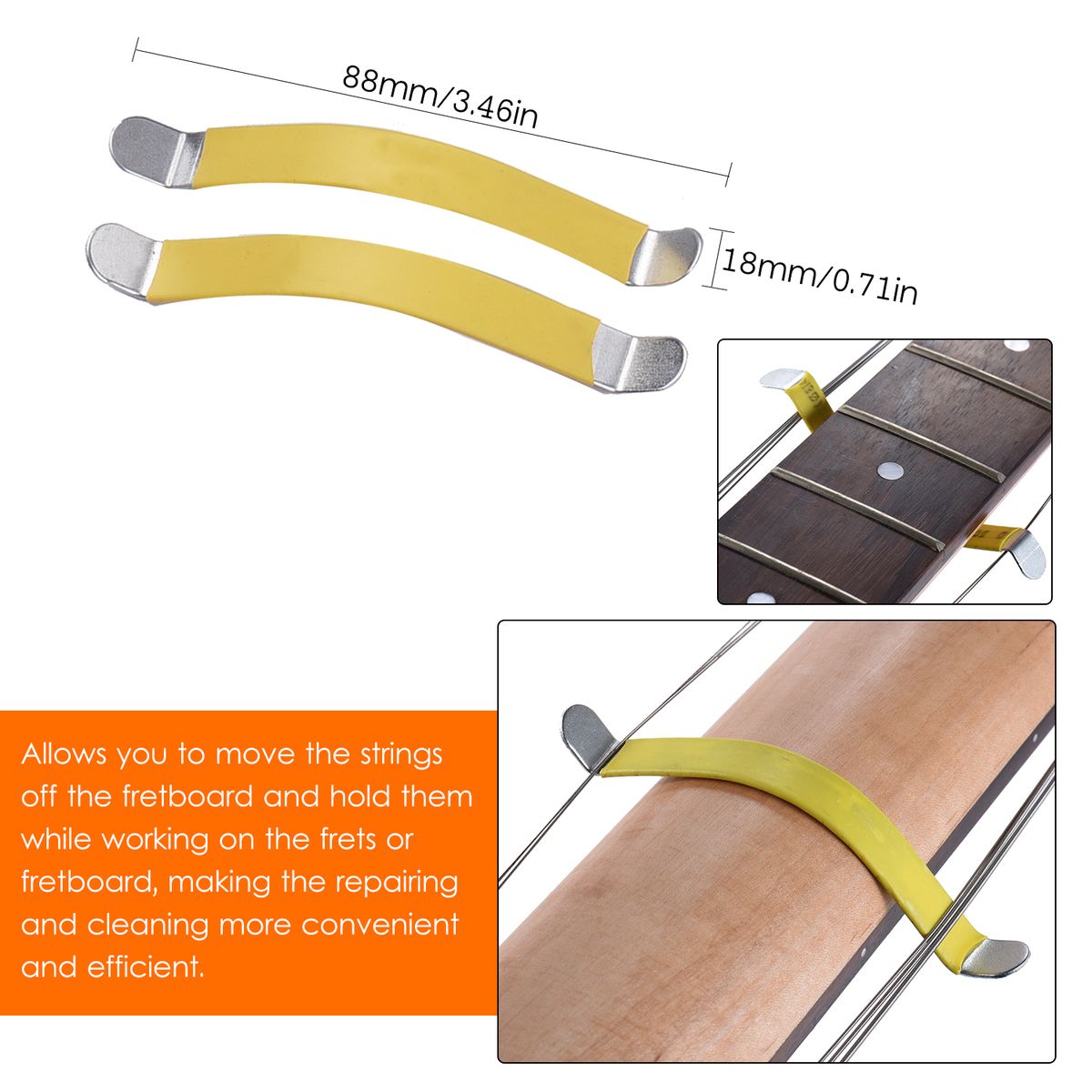 Guitar Repair Maintenance Tools Kit Including Guitar Frets