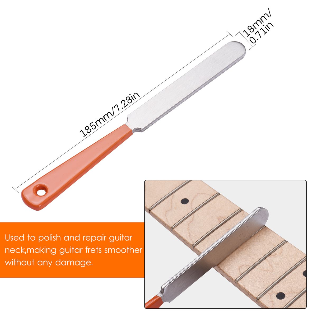 Guitar Repair Maintenance Tools Kit Including Guitar Frets