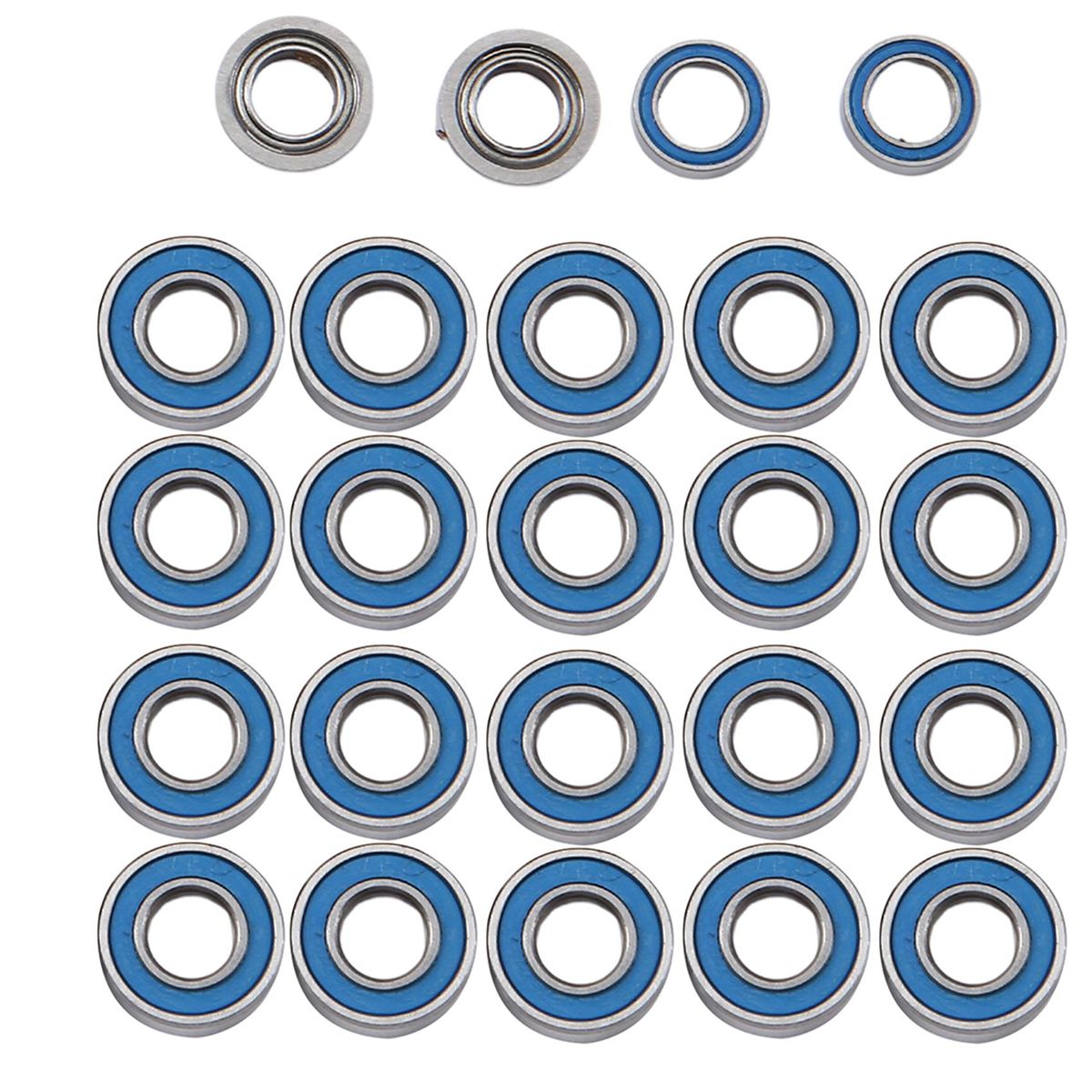 24Pcs Sealed Bearing Kit for MF-01X MF01X RC Car Upgrade