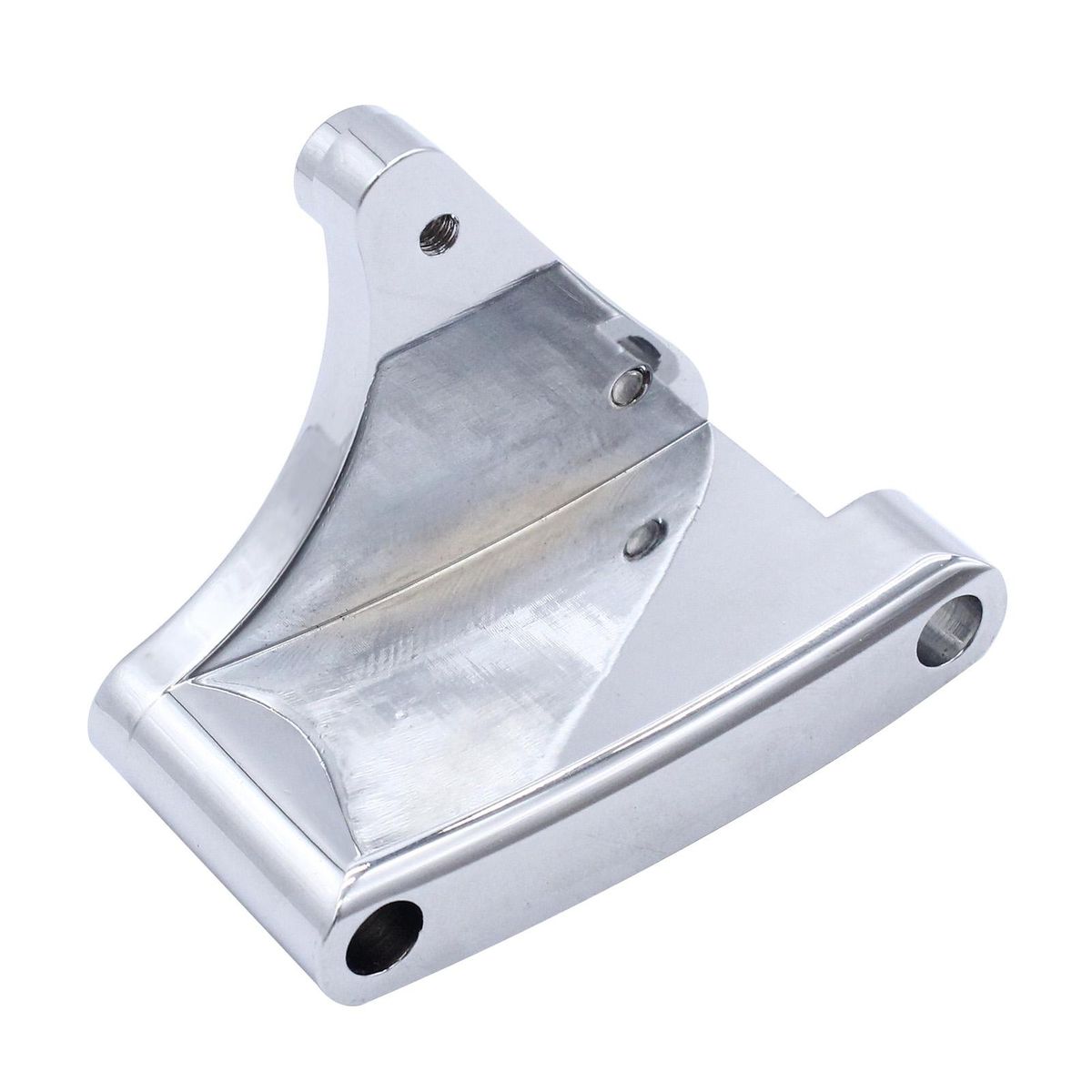 Polished Billet Aluminum Timing Tab Chain Cover Replacement for SB Chevy   305 327 350 383 400