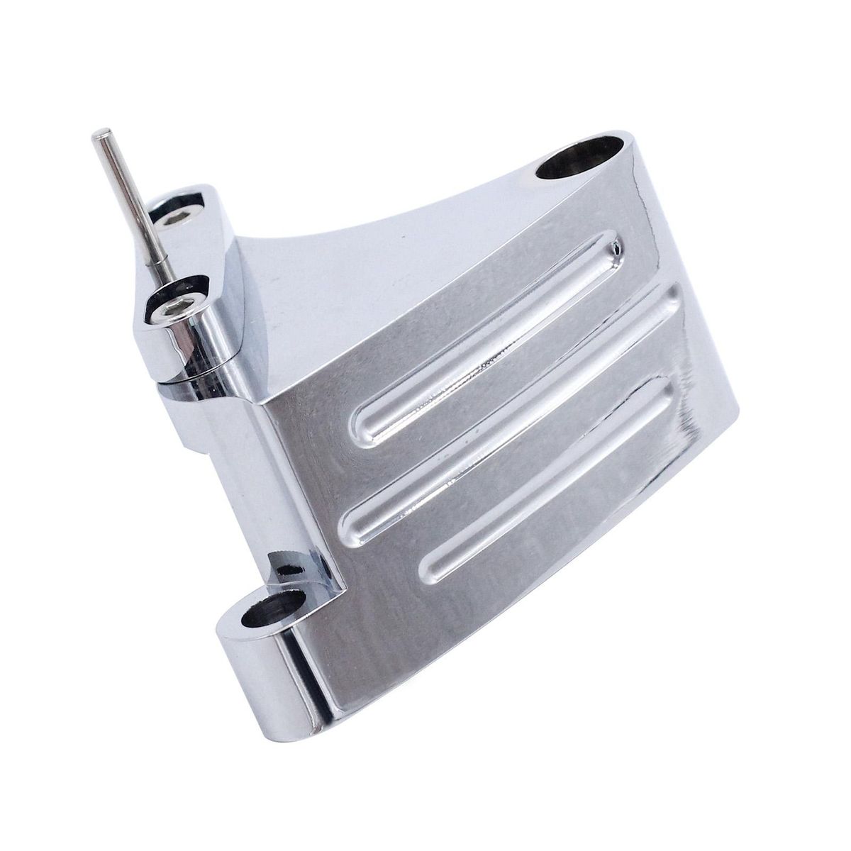 Polished Billet Aluminum Timing Tab Chain Cover Replacement for SB Chevy   305 327 350 383 400