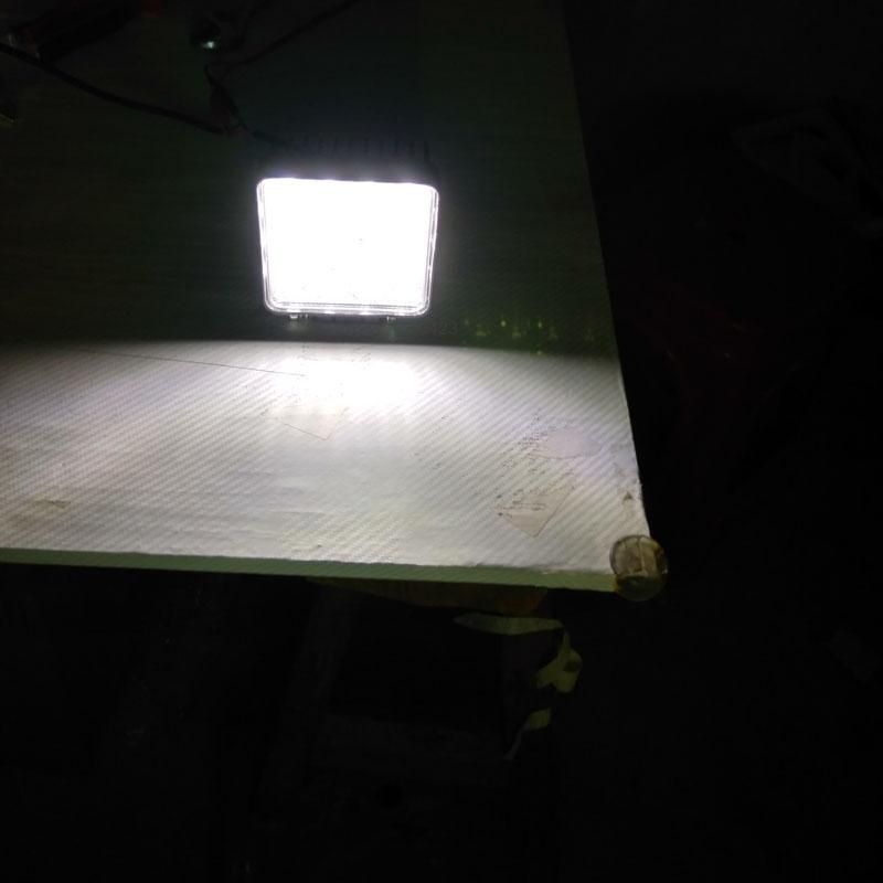 2pcs 48W 4.2 inch LED Work Light Flood Driving Lamp for Car Truck Trailer SUV Off Road Boat 12V 24V 4WD
