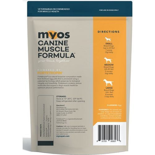 Dog Canine Muscle Formula  360 Grams