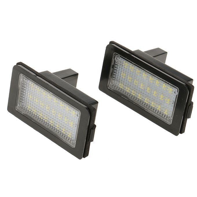 2PCS White 24 LED License Plate Light For BMW E38 7 Series 728 730 740