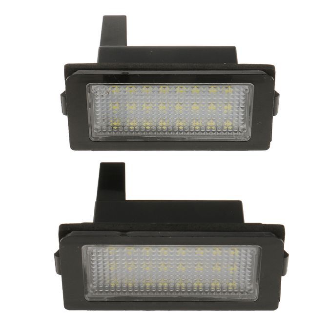 2PCS White 24 LED License Plate Light For BMW E38 7 Series 728 730 740