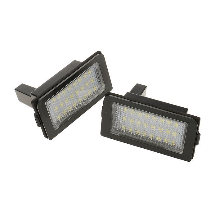 2PCS White 24 LED License Plate Light For BMW E38 7 Series 728 730 740
