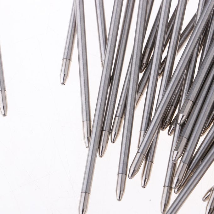 Lot/50pcs Metal Rollerball Pen Pen Refill,1mm Nib Black