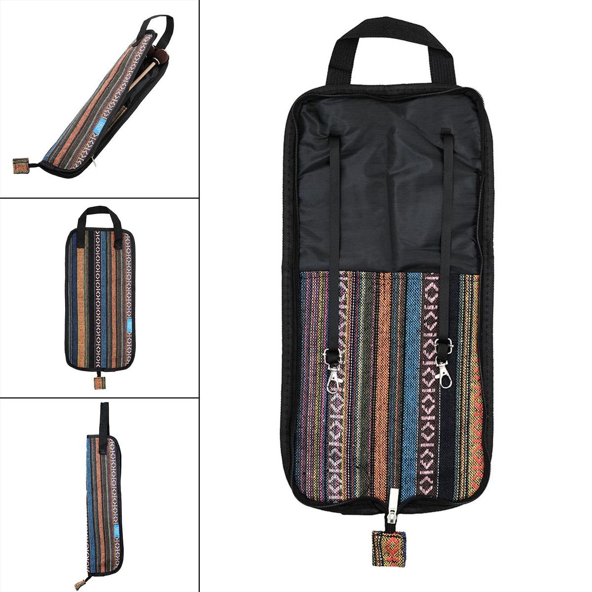 600D Water-Resistant Drum Sticks Gig Bag Oxford Cloth