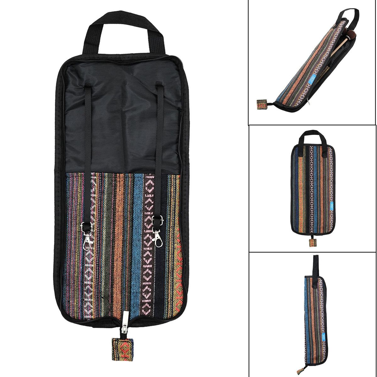 600D Water-Resistant Drum Sticks Gig Bag Oxford Cloth