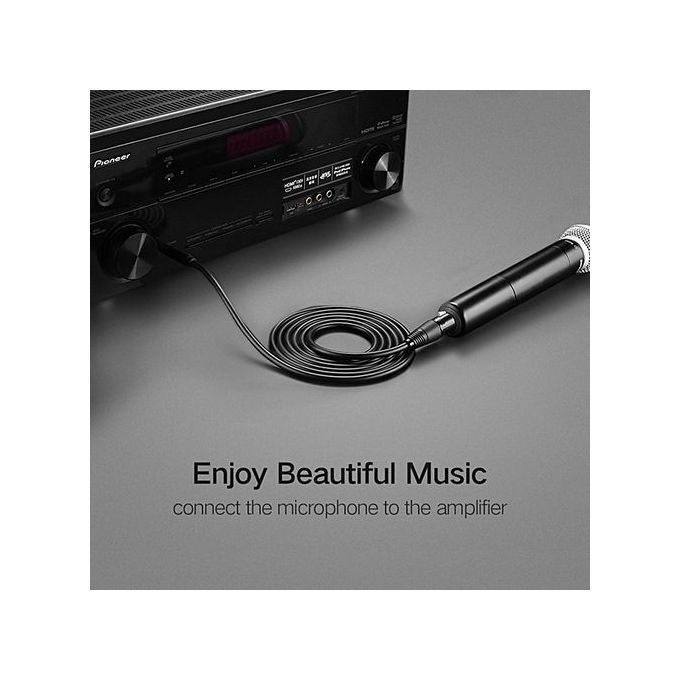 5M 6.5mm Jack To 3pin XLR Shielded Microphone Cable For Microphones,Powered Speakers,Sound Consoles By HonTai