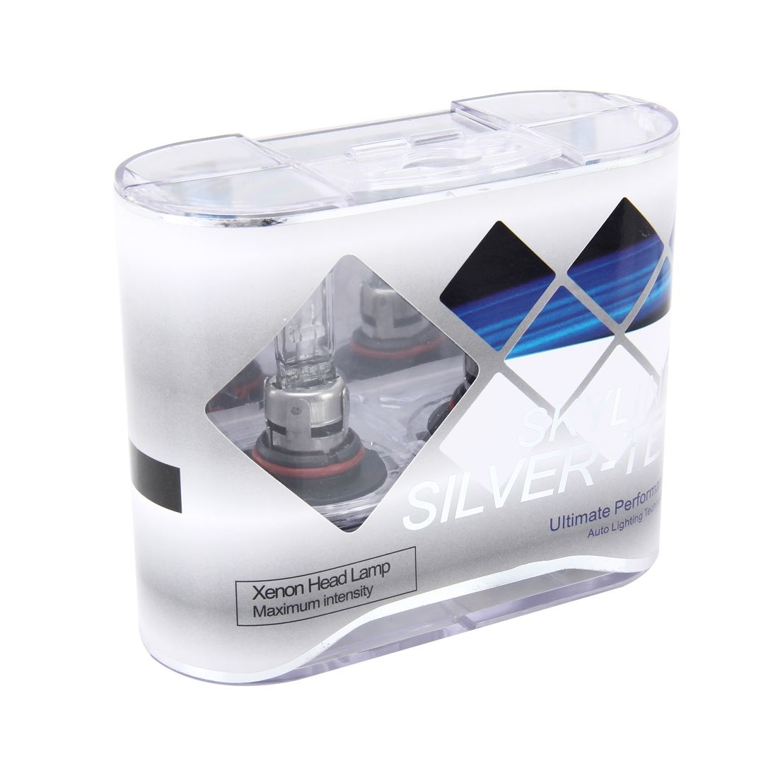 2 PCS 9005 55W 1700 LM 4300K HID Bulbs Xenon Lights Lamps