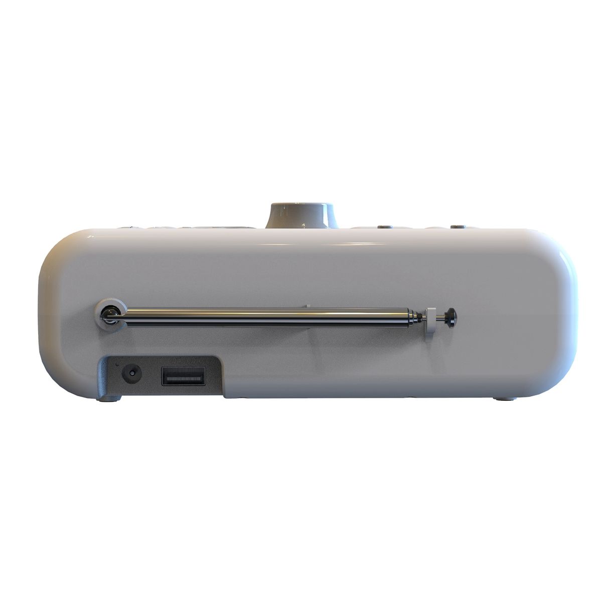 Bedside FM Clock Radio With Bluetooth Speaker