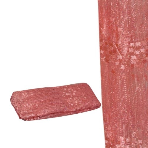 Tulle Lace - Peach - 5yards