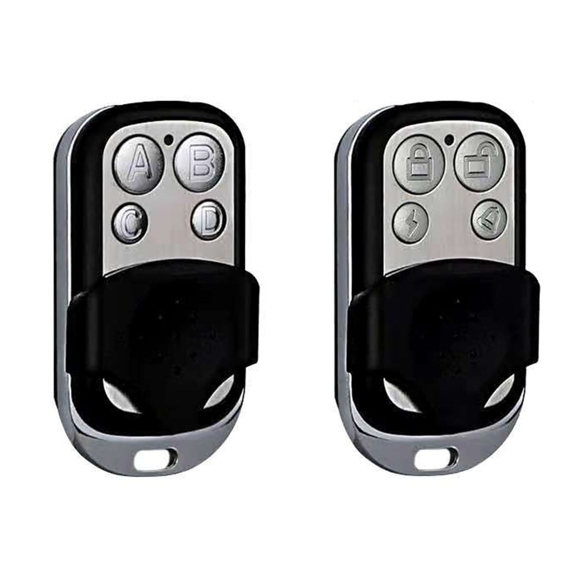 2Pcs Garage Door Opener Remote 4 Buttons Slide Cover