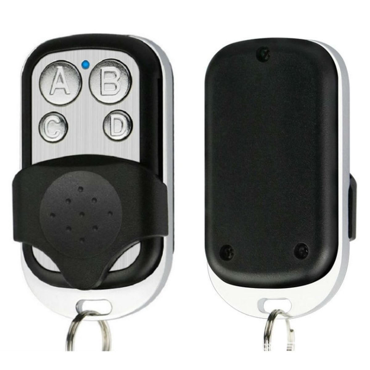 2Pcs Garage Door Opener Remote 4 Buttons Slide Cover