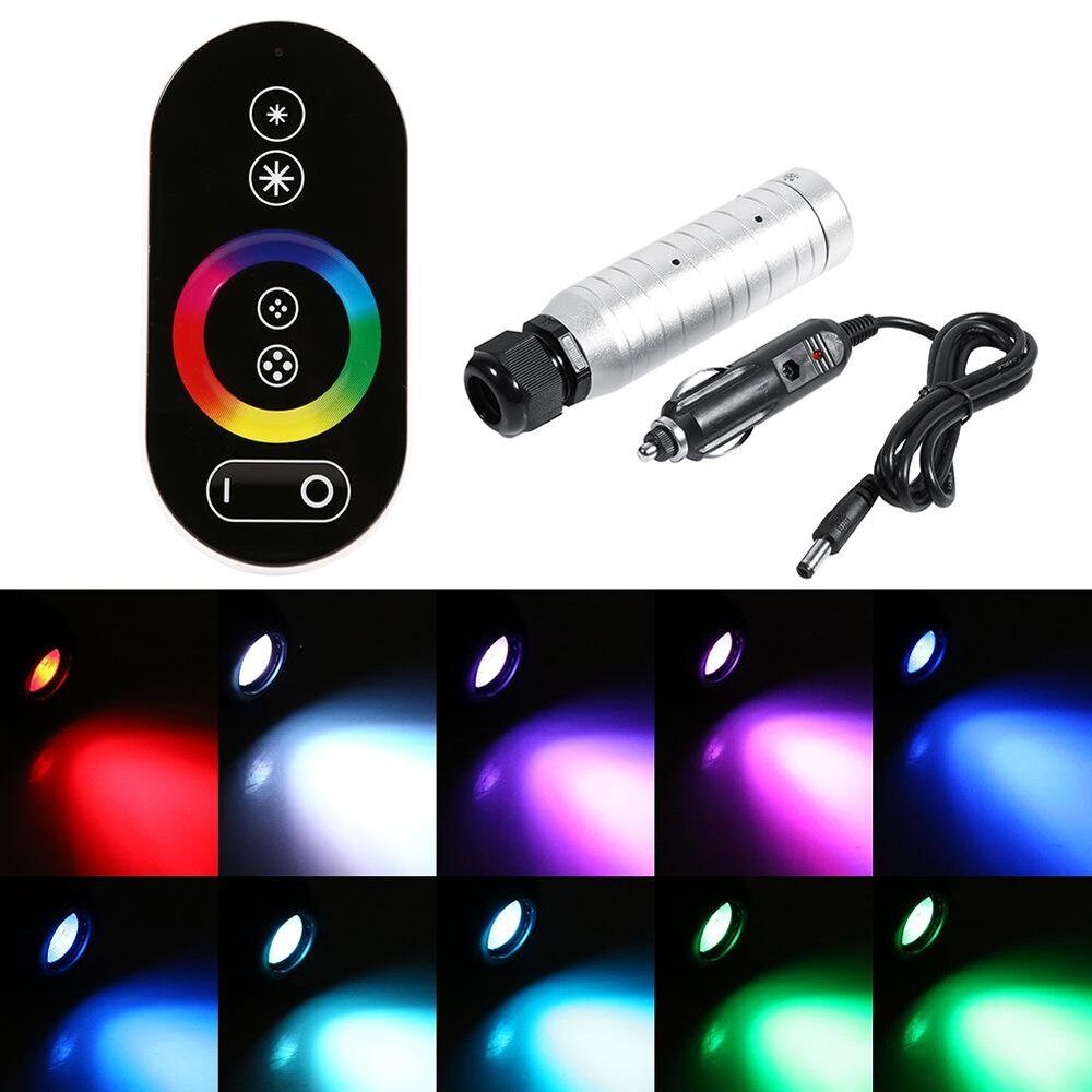 6W RGB LED Fiber Optical Star Light Touch Remote150 Pcs 12V Car Roof Lights