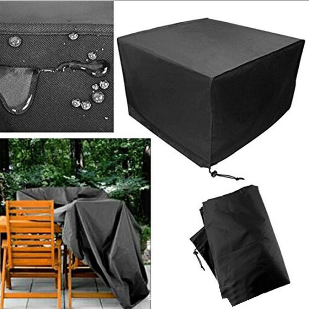 Black Waterproof BBQ Grill Barbeque Cover Outdoor Rain Grill Barbacoa Anti Dust Protector For Gas Charcoal Electric Barbecue Bag-M