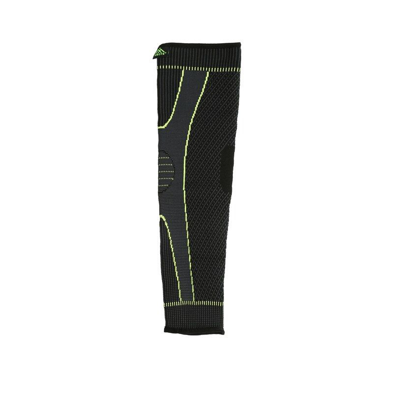 New Style Simple Elasticity Sports Ty Series Green Stripe Elbow Pad Armguards  ST2577