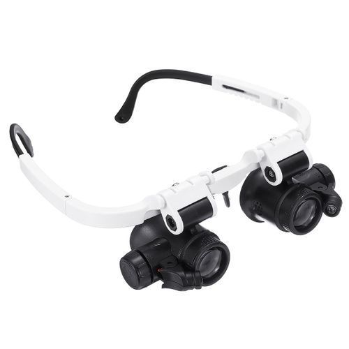 Magnifier Glass 23 Times Adjustable LED Light For Repairing