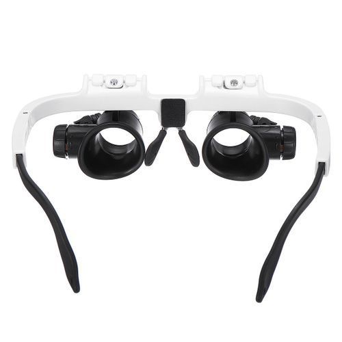 Magnifier Glass 23 Times Adjustable LED Light For Repairing