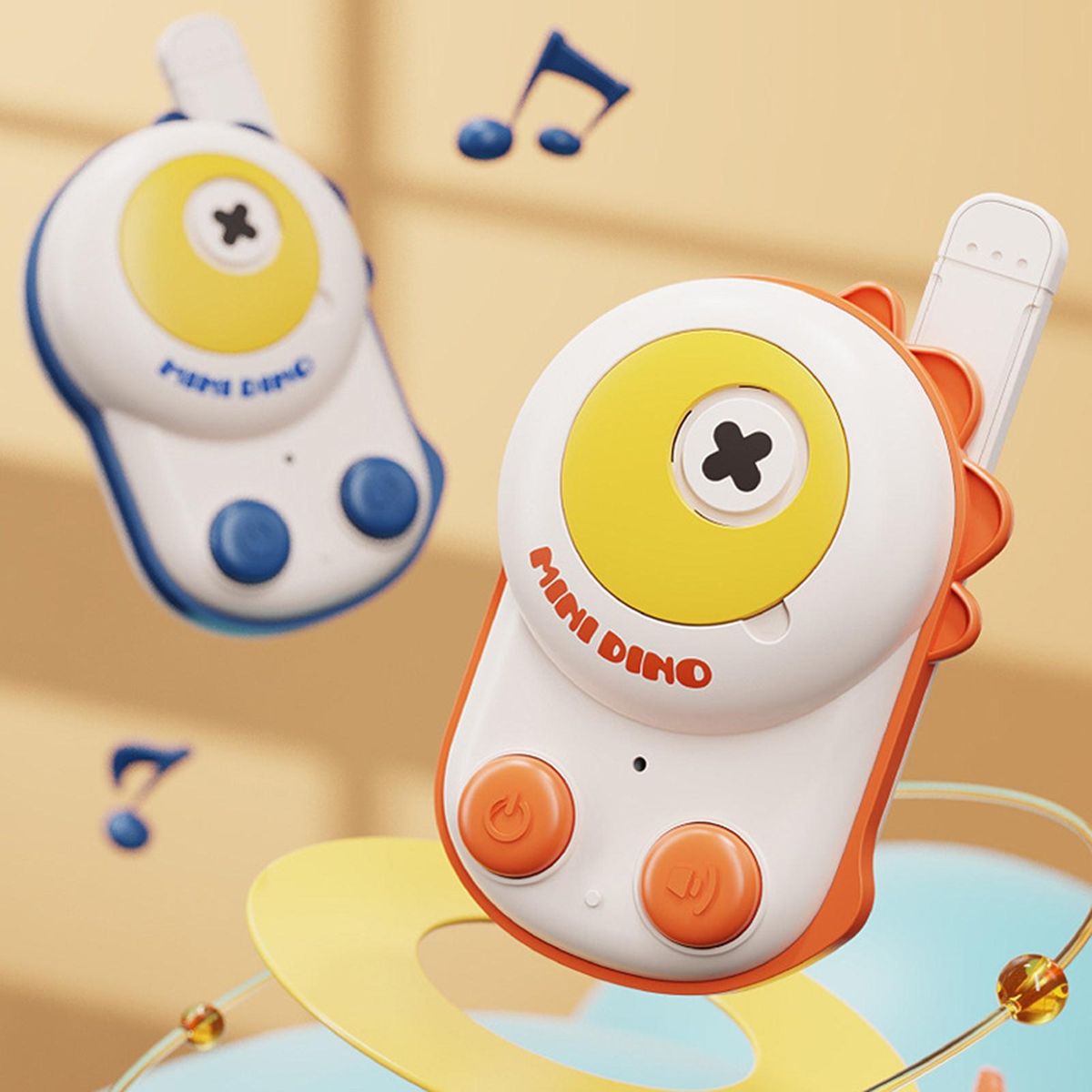 Children Intercoms Roar Communicate 2pcs Wireless Dino for Kids