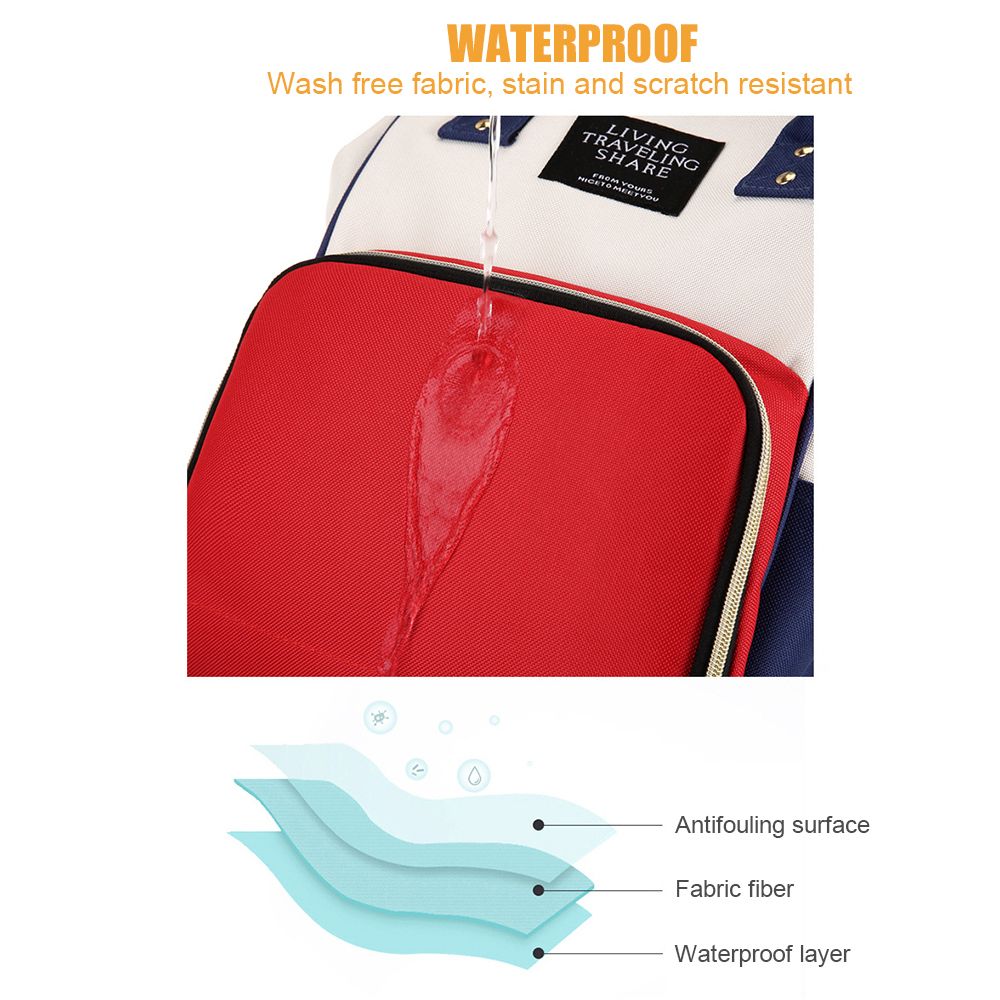 Diaper Bag Women Baby Backpack Nappy Tote Bags Large