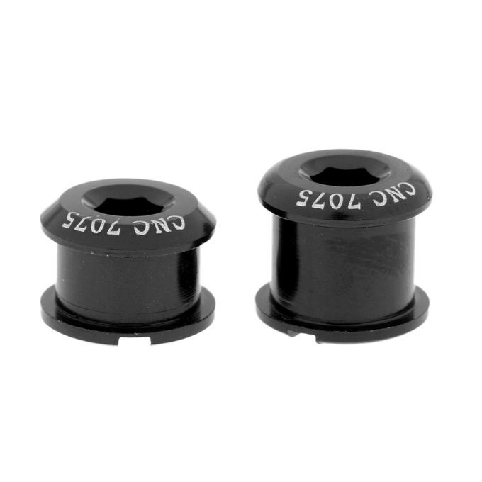 5Pcs Aluminum Alloy Bike Bicycle Chainring Crankset Bolt M8x5mm Black