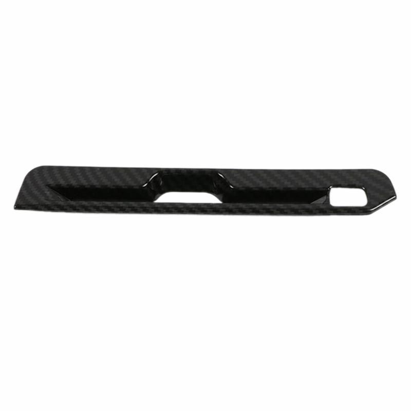 Center Console Dashboard Instrument Cd Panel Decoration Cover Trim Fit for Lexus Ux 200 250H 2019 2020 Abs Carbon Fiber