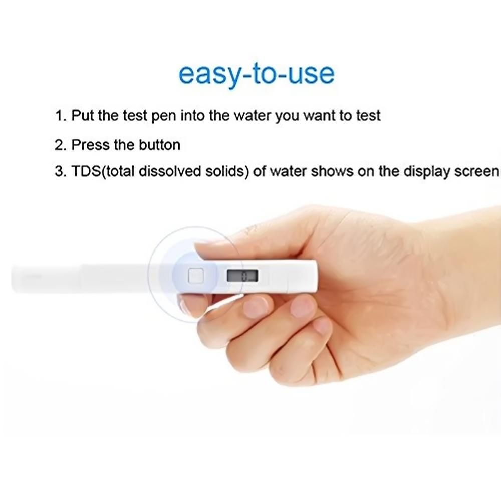 Xiaomi Professional Portable TDS Meter Detection Pen Digital Water Filter Measuring Quality Purity Pocket Tester IPX6 Waterproof