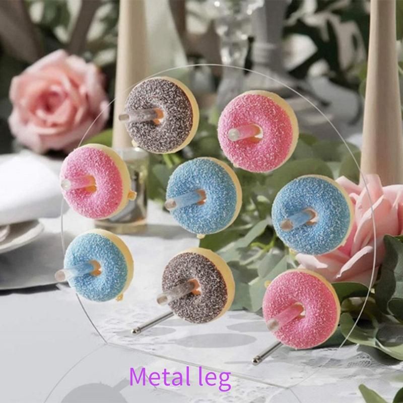 1 Pack Acrylic Display Stand for Donut Party Dec
