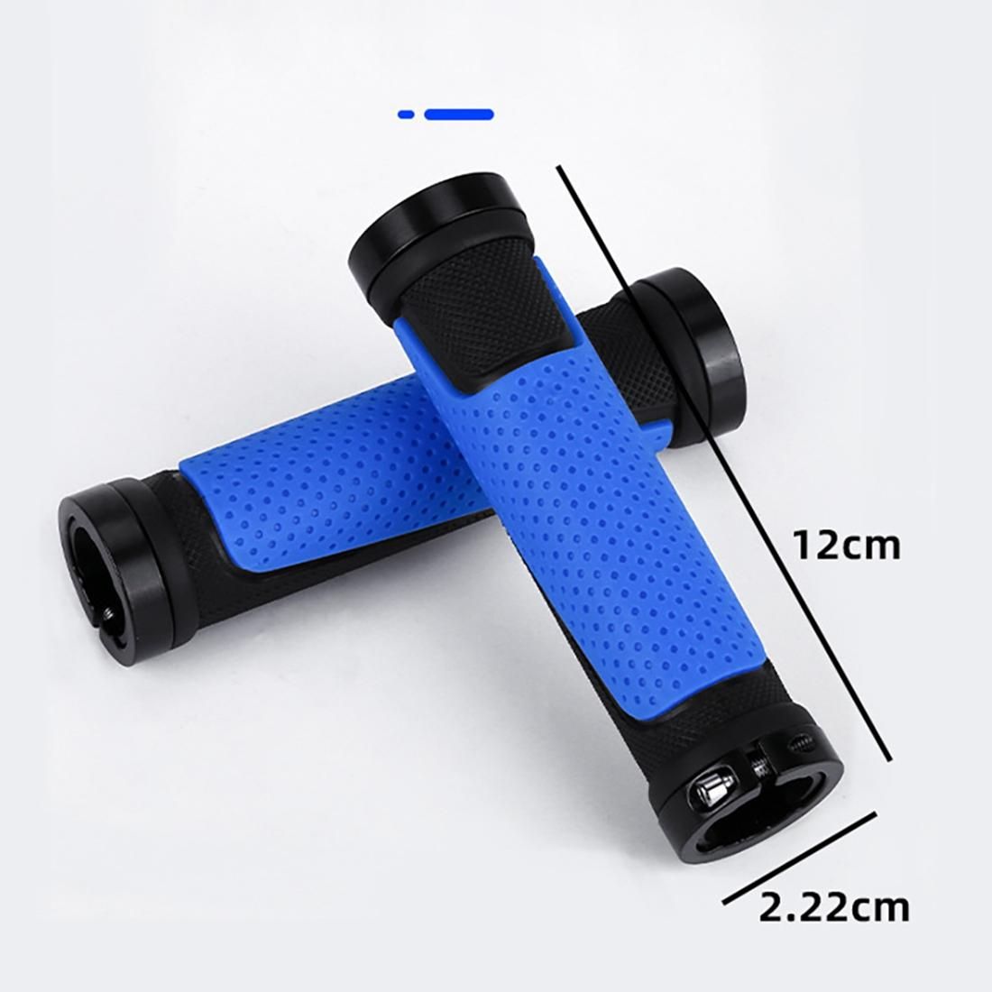 Mountain Bike Grips Non-Slip Durable Shock-Proof Rubber