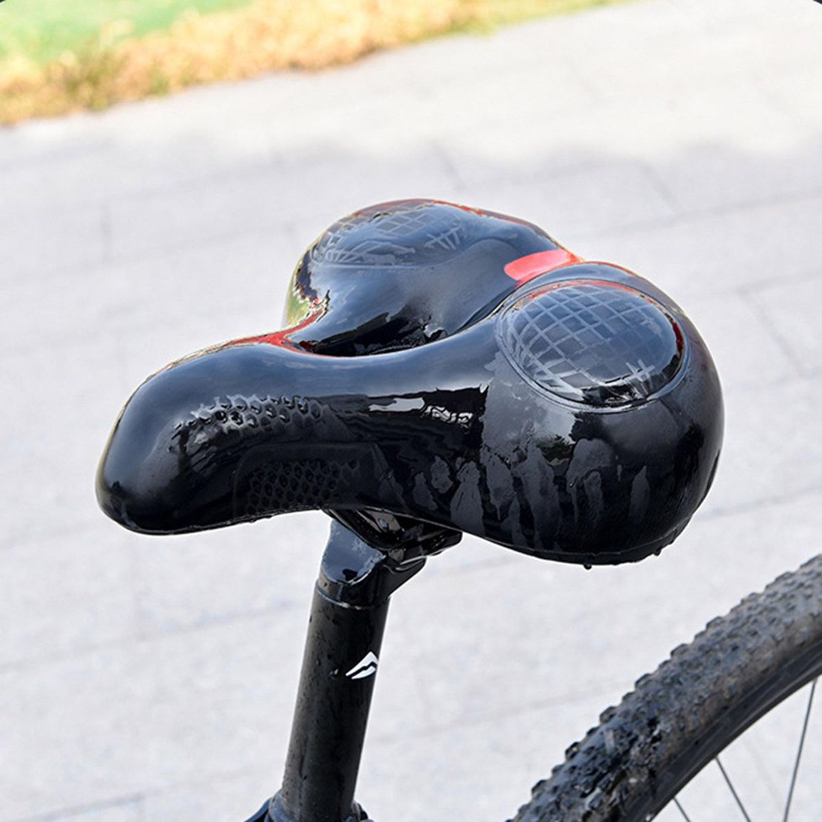 Bicycle Saddle MTB Bike Saddle Cushion Red