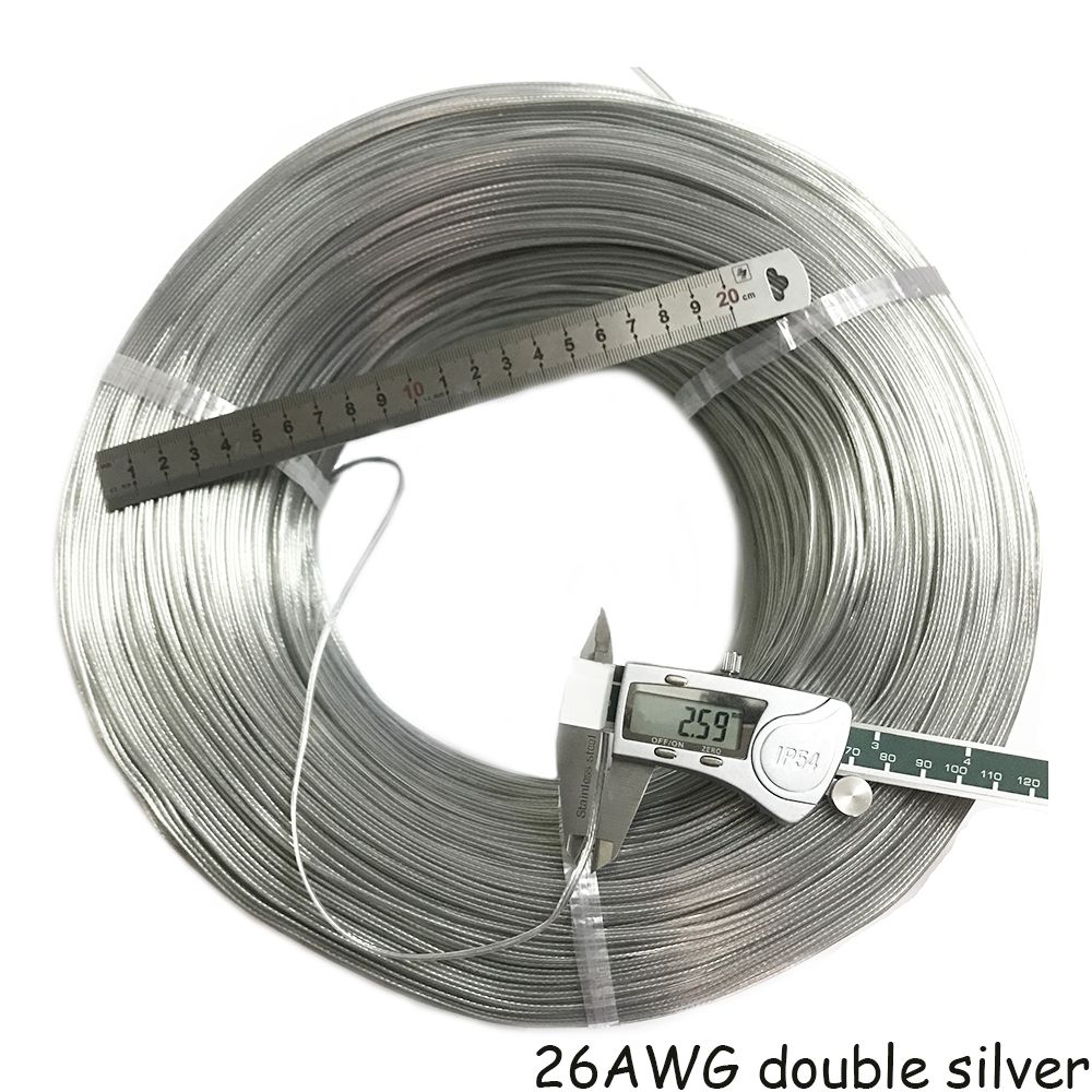 10M 2pin Copper Transparent Color Wire Parallel Line LED