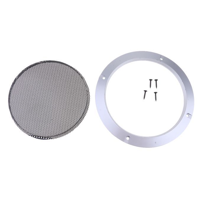 6.5inch Car Audio Speaker Cover Decorative Circle Metal Mesh Grille