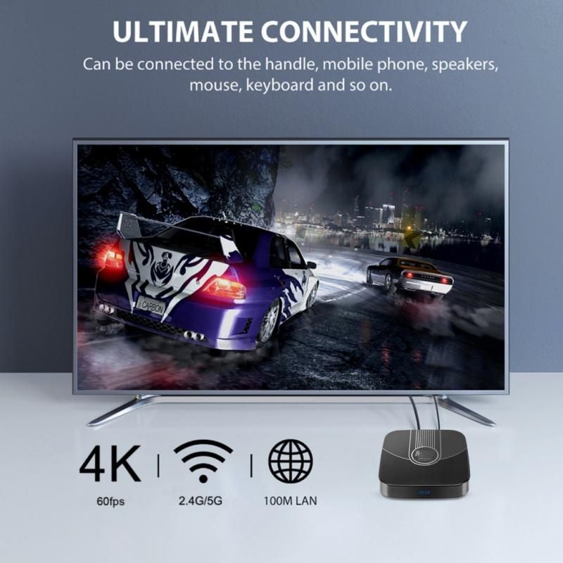 M98 Plus Android TV Box Support OTA & Bluetooth & Multi Format Video 2.4G/5G wifi S905 W2 Chip