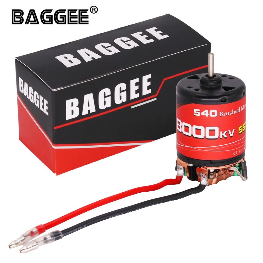 Waterproof 8000KV Brushed Motor 60A Brushed ESC Regulator