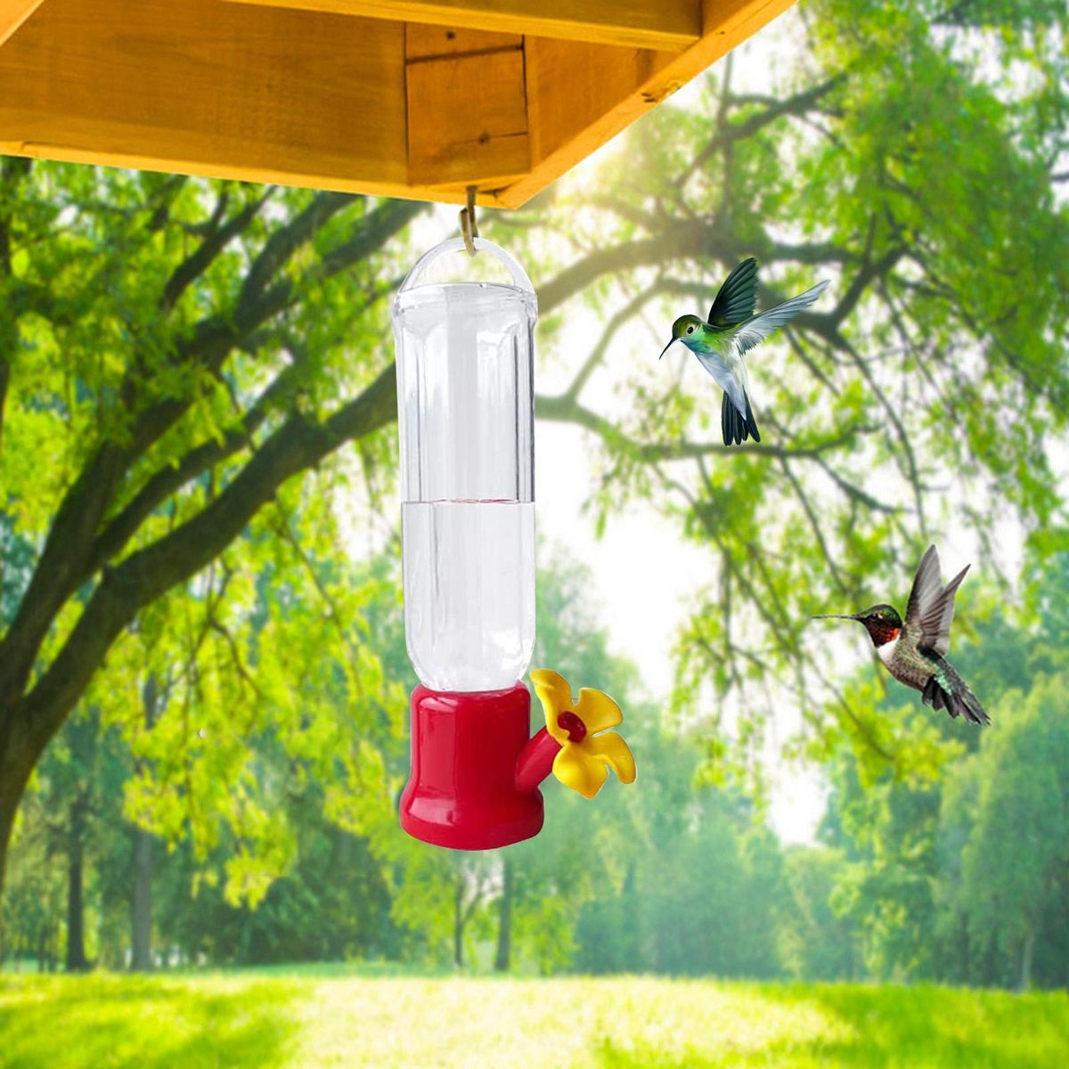 4Pcs Hummingbird Feeders Mini Hummingbird Feeders