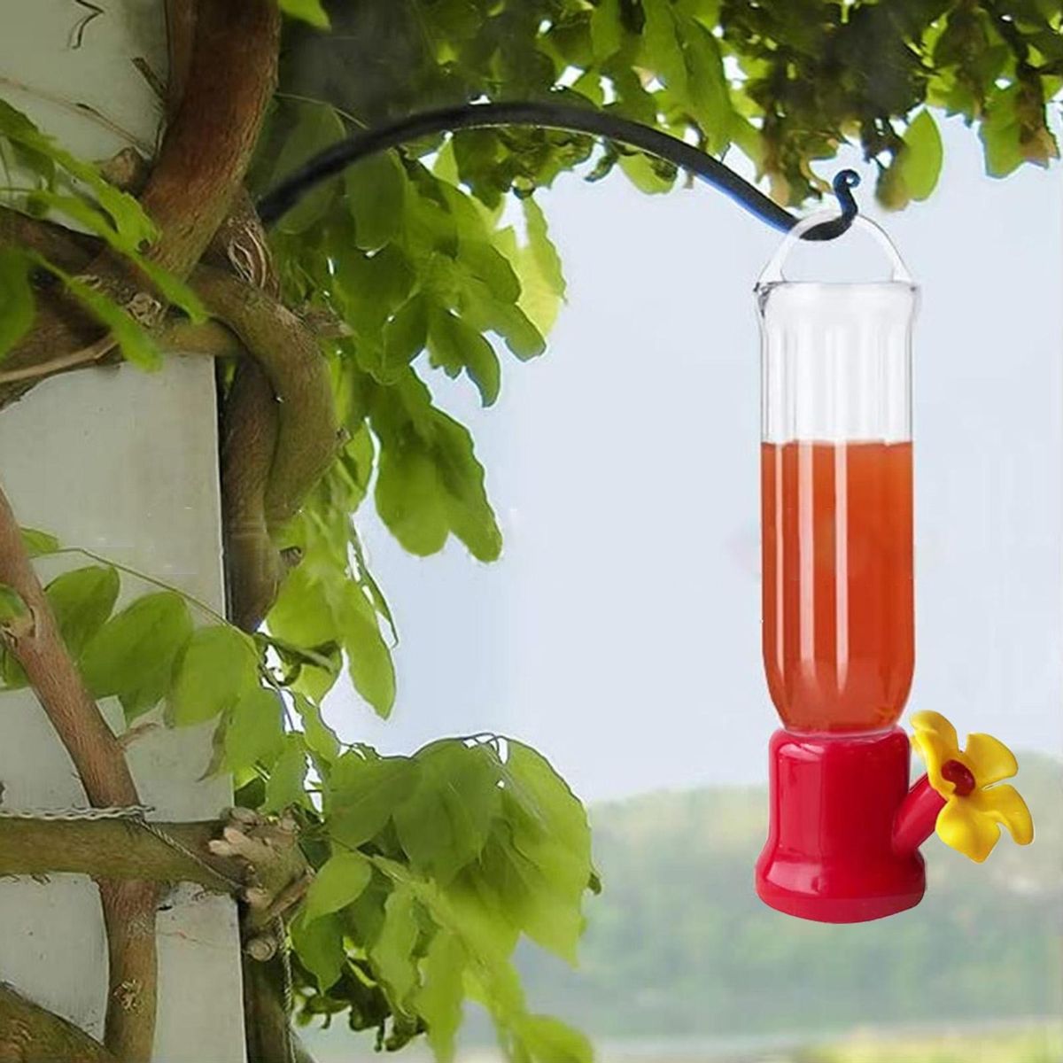 4Pcs Hummingbird Feeders Mini Hummingbird Feeders