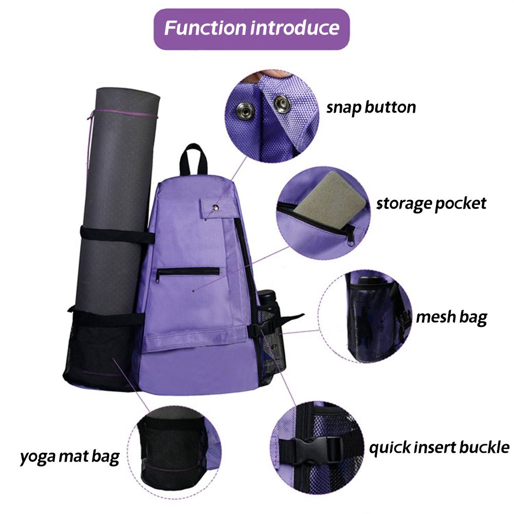 Yoga Mat Bag, Yoga Mat Holder Carrier, Yoga Backpack