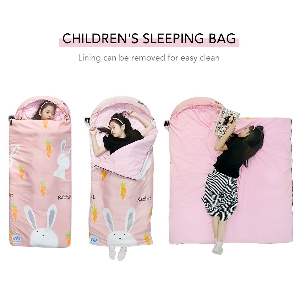 Children Sleeping Bag Washable  Slumber Bag Ultralight And