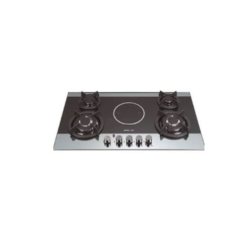 5 Burner Inbuilt Rc-gh3f Gas Cooker Built With Safety Device
