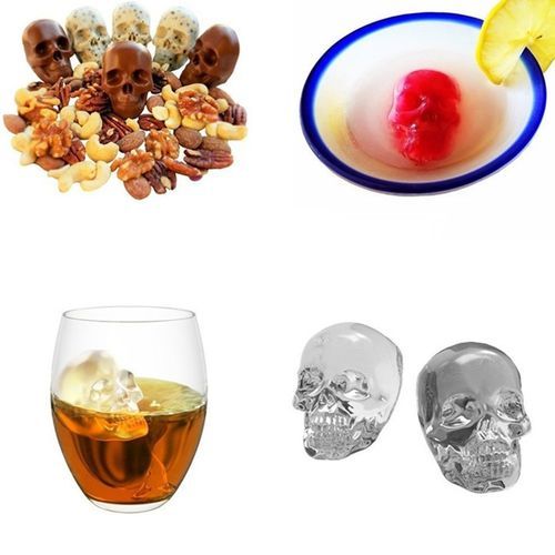 Reative  Ll I E  Ube Tray 3D  Ool Shape Four Giants Sili One Mold For Bar-black