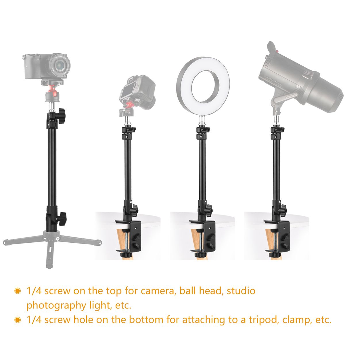 Multifunctional Universal Aluminum Alloy C Clamp +