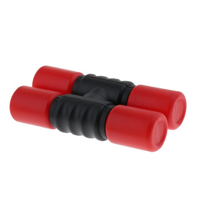 Red Double Shaker Rattle Sand Hammer For Musical Instrument